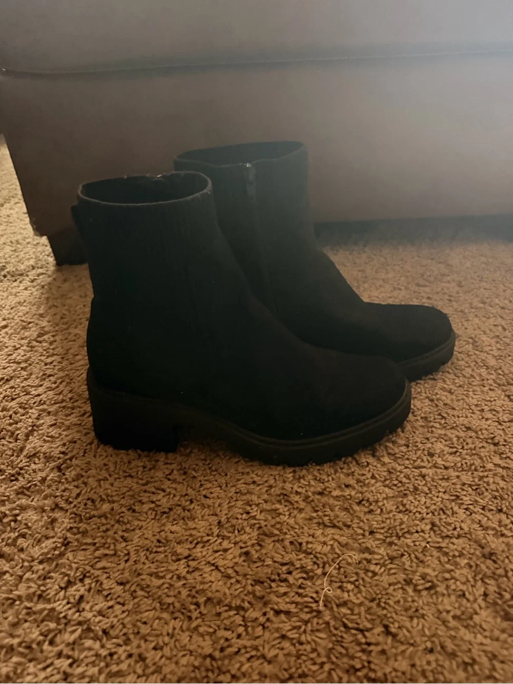 Women’s Black Chelsea Booties